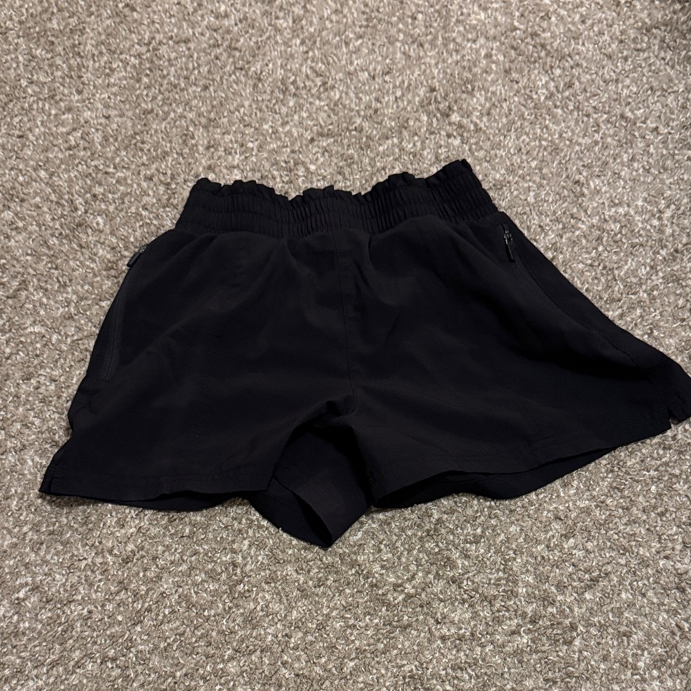 Women's Athletic Black Shorts